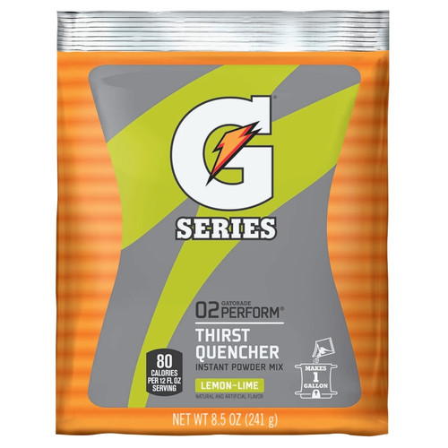 BUY G SERIES 02 PERFORM THIRST QUENCHER INSTANT POWDER, 8.5 OZ, POUCH, 1 GAL YIELD, LEMON-LIME now and SAVE!
