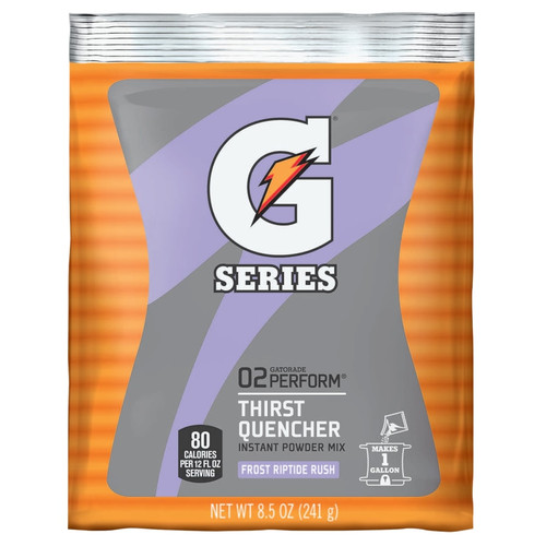 BUY G SERIES 02 PERFORM THIRST QUENCHER INSTANT POWDER, 8.5 OZ, POUCH, 1 GAL YIELD, FROST RIPTIDE RUSH now and SAVE!