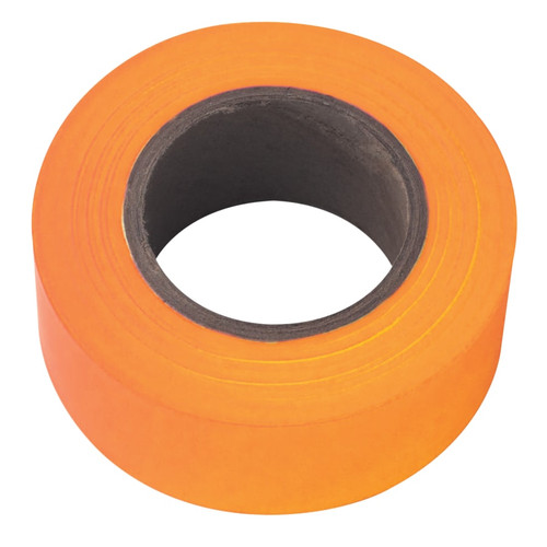 BUY FLAGGING TAPE, 1-3/16 IN X 150 FT, ORANGE GLO now and SAVE!