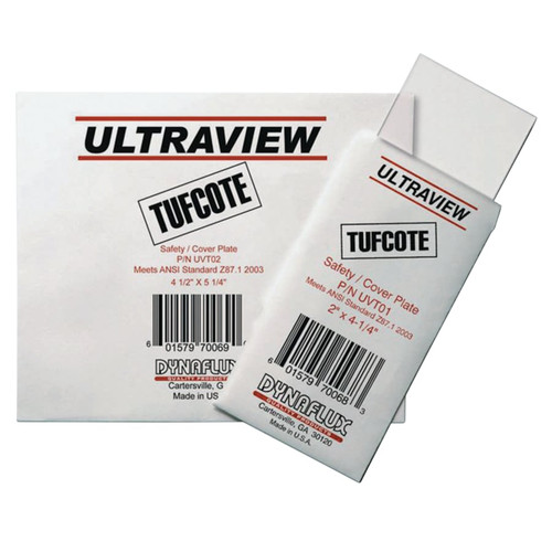 Buy TUFCOTE DUAL PURPOSE SAFETY/COVER LENS, 2 IN X 4-1/4 IN, POLYCARBONATE, CLEAR now and SAVE!