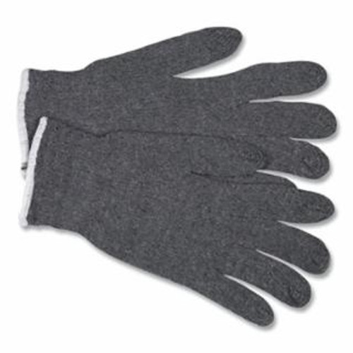 Buy MULTIPURPOSE STRING KNIT GLOVES, LARGE, KNIT WRIST, REGULAR WEIGHT, GRAY now and SAVE!