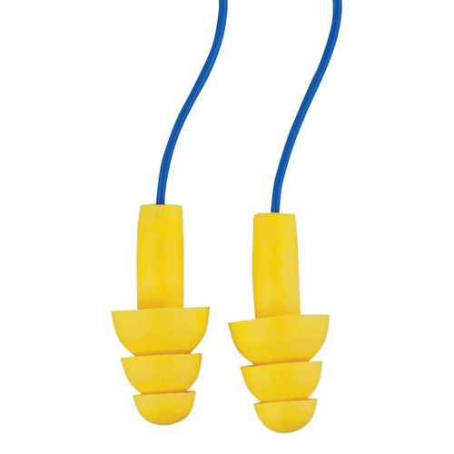 BUY E-A-R ULTRAFIT EARPLUGS, ELASTOMERIC POLYMER, YELLOW, CORDED now and SAVE!