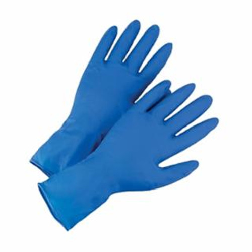 Buy HIGH RISK EXAMINATION GRADE POWDER FREE LATEX GLOVES, 14 MIL, LARGE, BLUE now and SAVE!