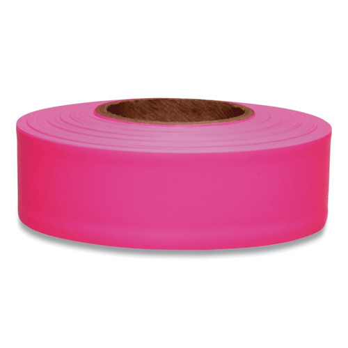 Buy TAFFETA FLAGGING TAPE, 1-3/16 IN X 150 FT, FLOURESCENT PINK now and SAVE!