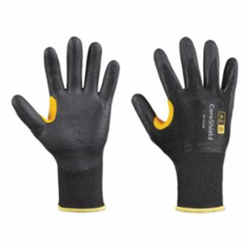 Buy CORESHIELD A2/B COATED CUT RESISTANT GLOVES, 8/M, HPPE BLACK LINER, NITRILE MICRO-FOAM BLACK COATING, 13 GA now and SAVE!