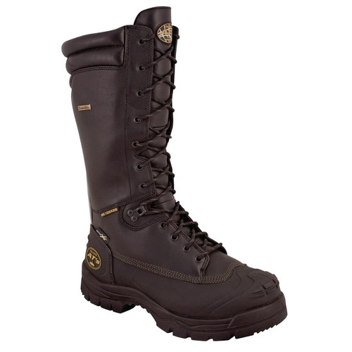 BUY LACE UP METATARSAL GUARD MINING WORK BOOTS, SIZE 8.5, 5 IN H, BLACK now and SAVE!