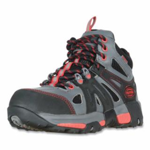 Buy MEN'S INDUSTRIAL HIKERS, 5 IN MID-HIKER, SIZE 12, GRAY/RED now and SAVE!