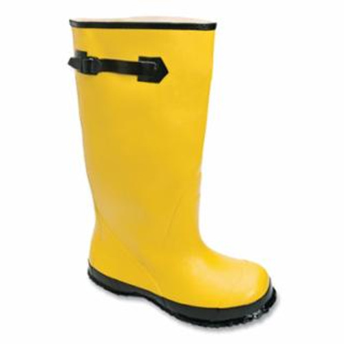 Buy HI STRAP-ON RUBBER OVERBOOTS, 18 IN STRAP, 18 IN H, SIZE 8, YELLOW now and SAVE!