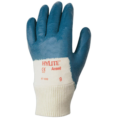 BUY HYLITE PALM COATED GLOVES, 8.5, BLUE now and SAVE!