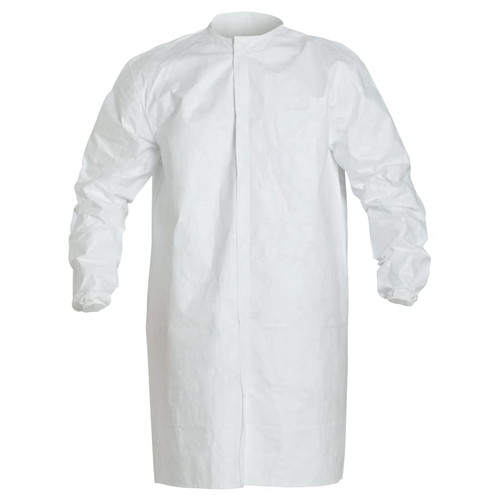 Buy TYVEK ISOCLEAN FROCK WITH SNAP FRONT, 2X-LARGE, WHITE now and SAVE!