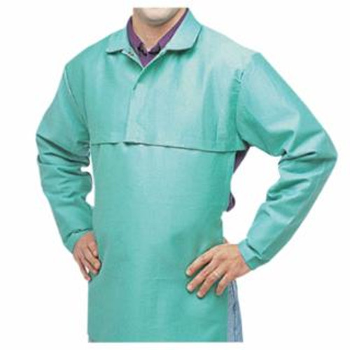 Buy FR COTTON SATEEN CAPE SLEEVES, HOOK-AND-LOOP, 3X-LARGE, VISUAL GREEN now and SAVE!