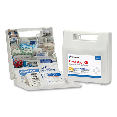 Buy 50 PERSON ANSI A+ BULK FIRST AID KIT, PLASTIC CASE now and SAVE!