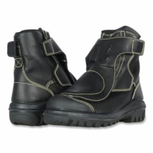 Buy 66299P LEATHER 8 IN LACE-UP ALLOY TOE CAP BOOTS, SIZE 9.5, BLACK now and SAVE!