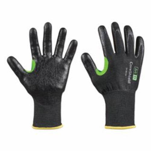 Buy CORESHIELD A4/D COATED CUT RESISTANT GLOVES, 9/L, HPPE/BASALT, SMOOTH NITRILE, 13 GA, BLACK now and SAVE!