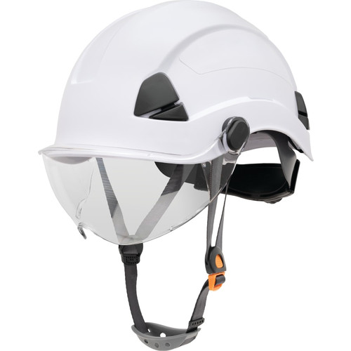 Buy SAFETY HELMET, 6-POINT RATCHET SUSPENSION, NOT-VENTED, WHITE now and SAVE!