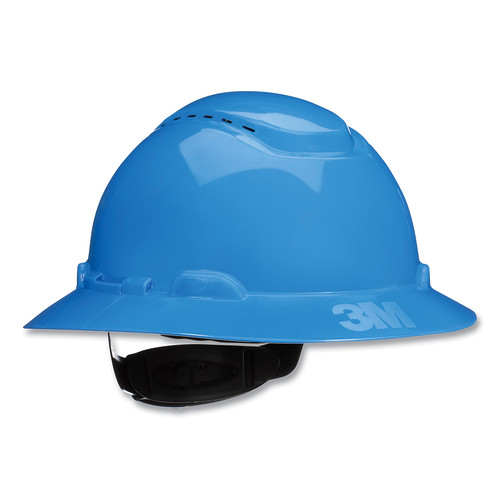 Buy SECUREFIT PRESSURE DIFFUSION RATCHET SUSPENSION W/UVICATOR HARD HATS AND CAPS, FULL BRIM, VENTED, BLUE now and SAVE!