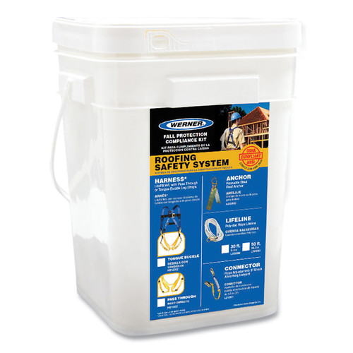 Buy ROOFING FALL PROTECTION KIT, 30 FT LINE LENGH, HARNESS, UNIVERSAL now and SAVE!