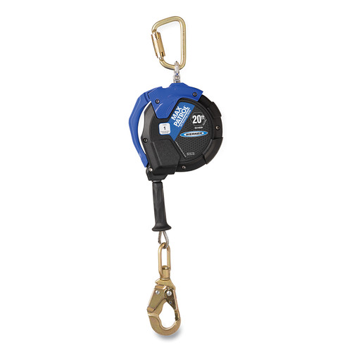 Buy MAX PATROL SELF RETRACTING LIFELINE, 20 FT, GALVANIZED STEEL CABLE, STEEL SWIVEL SNAP HOOK now and SAVE!