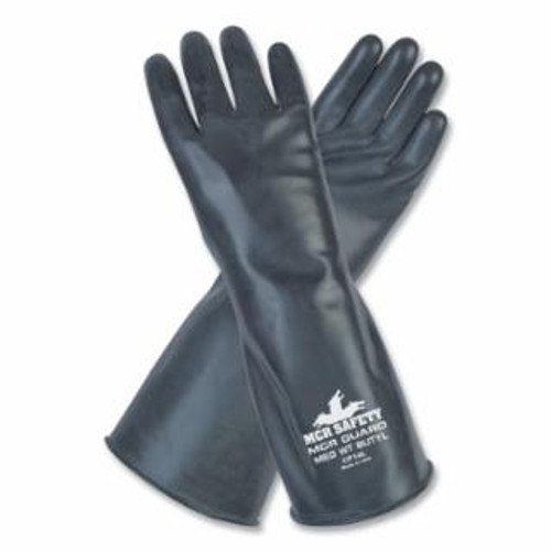 Buy MCR GUARD BUTYL RUBBER GLOVES, MEDIUM, 14 IN L, 14 MIL, SMOOTH, BLACK now and SAVE!