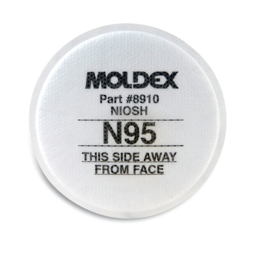 BUY 8000 SERIES PARTICULATE FILTER, NON-OIL BASED PARTICULATES, N95, WHITE now and SAVE!