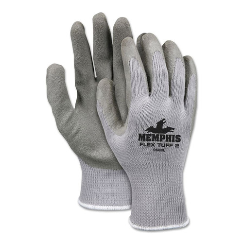 Buy FLEX TUFF-II LATEX COATED GLOVES, X-LARGE, GRAY now and SAVE!