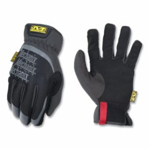 Buy FASTFIT GLOVE, SPANDEX, SYNTHETIC LEATHER, TREKDRY, TRICOT, MEDIUM, BLACK now and SAVE!
