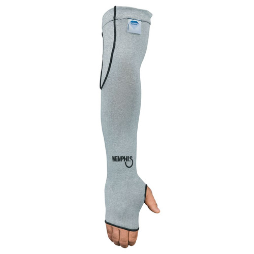 BUY DYNEEMA SLEEVES WITH THUMBHOLE, 10 GAUGE DYNEEMA, 18 IN LONG, GRAY now and SAVE!