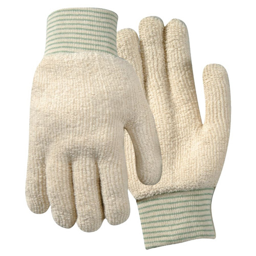 Buy HEAVYWEIGHT POLY/COTTON GLOVES, LARGE, WHITE now and SAVE!