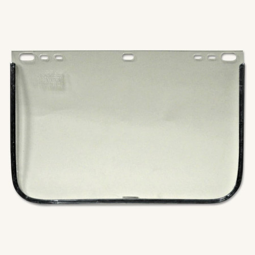 Buy VISOR, CLEAR, ALUMINUM BOUND, 8 IN X 12 IN, FOR JACKSON SAFETY HEAD GEAR/CAP ADAPTORS now and SAVE!