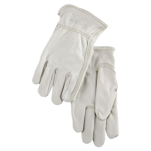 BUY UNLINED DRIVERS GLOVES, PREMIUM GRADE COWHIDE, X-LARGE, KEYSTONE THUMB, BEIGE now and SAVE!