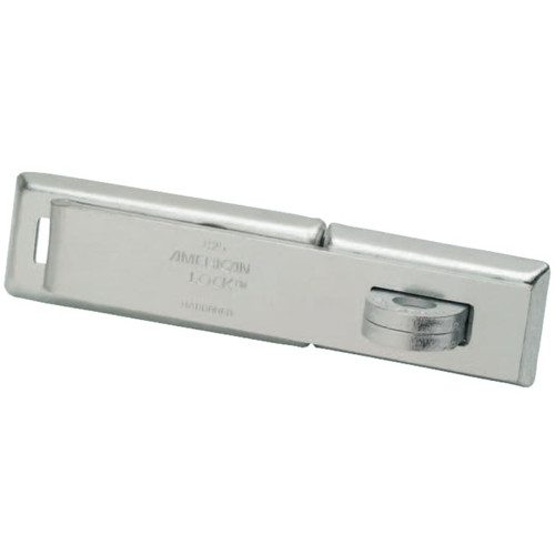 BUY STRAIGHT BAR HASP, 1-5/8 IN W X 7-1/4 IN L, SILVER now and SAVE!