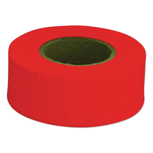 Buy FLAGGING TAPE, 1-3/16 IN W X 150 FT L, FLUORESCENT ORANGE now and SAVE!