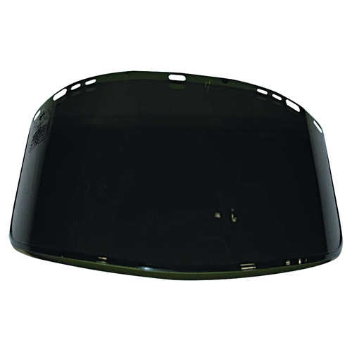 BUY F40 PROPIONATE FACESHIELD, 915-63, UNCOATED, DARK GREEN, UNBOUND, 15.5 IN L X 9 IN now and SAVE!