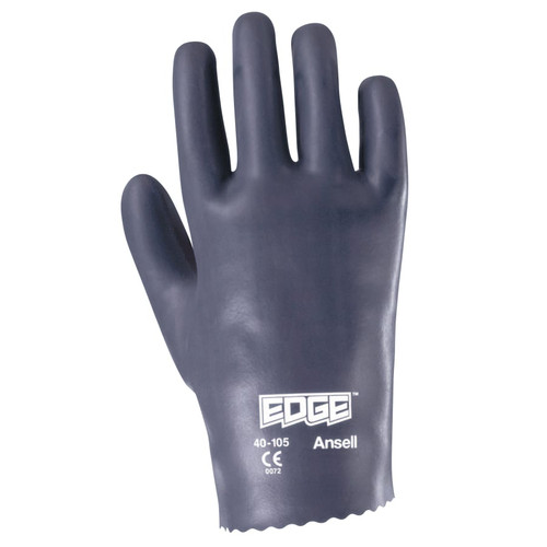 Buy EDGE NITRILE GLOVES, SLIP-ON CUFF, INTERLOCK KNIT LINED, SIZE 10 now and SAVE!