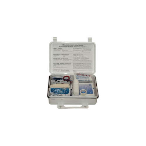 BUY 25-PERSON WEATHERPROOF ANSI FIRST AID KIT, WEATHERPROOF PLASTIC CASE, WALL MOUNT now and SAVE!