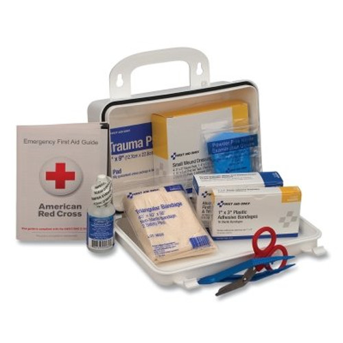Buy 10 PERSON ANSI PLUS FIRST AID KIT, WEATHERPROOF PLASTIC CASE, WALL MOUNT now and SAVE!