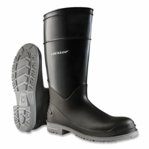 Buy POLYGOLIATH RUBBER BOOTS, STEEL TOE, MEN'S 11, 16 IN BOOT, POLYBLEND/PVC, BLACK/GRAY now and SAVE!