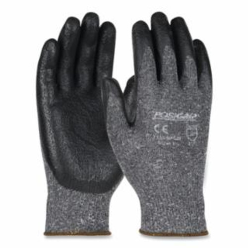 Buy NITRILE COATED GLOVES, MEDIUM, BLACK/GRAY, 9-1/2 IN L, PALM COATED now and SAVE!