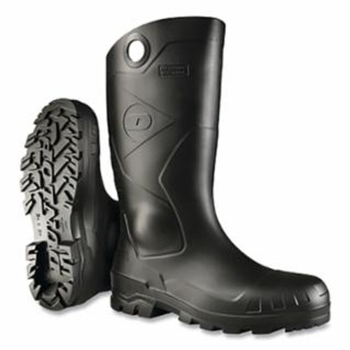 Buy CHESAPEAKE RUBBER BOOTS, PLAIN TOE, UNISEX 7, 16 IN BOOT, PVC, BLACK now and SAVE!