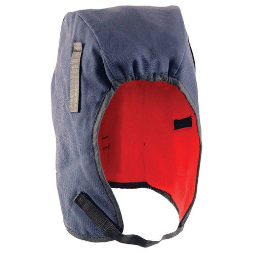 BUY FLEECE LINED COTTON TWILL 2-LAYER WINTER LINER, NAVY/RED, CLASSIC REGULAR-LENGTH now and SAVE!
