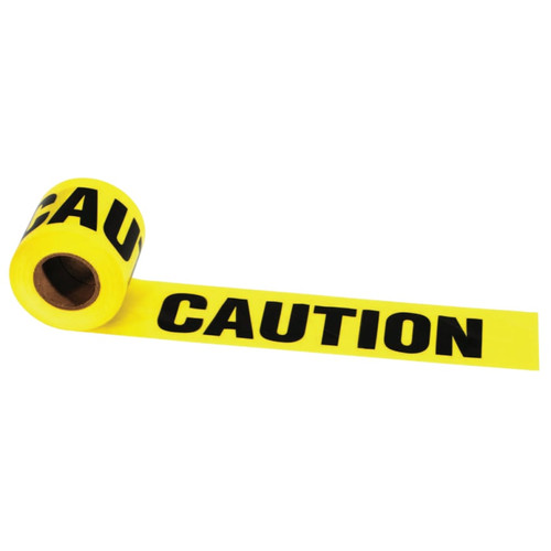 BUY STRAIT-LINE BARRIER TAPE, 3 IN X 1000 FT, CAUTION CONSTRUCTION AREA now and SAVE!