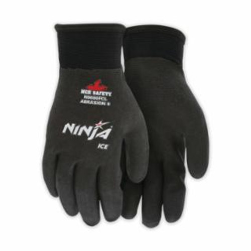 Buy NINJA ICE HPT PALM/FINGERTIP COATED INSULATED WORK GLOVES, XX-LARGE, BLACK now and SAVE!