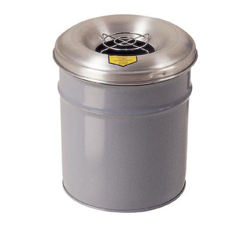 4 1/2 Gallon Gray Smoker Receptacle 26624G