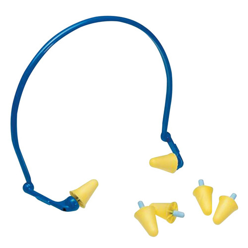 Buy E-A-RFLEX HEARING PROTECTOR WITH FOAM TIPS, FOAM, BLUE/YELLOW, BANDED now and SAVE!