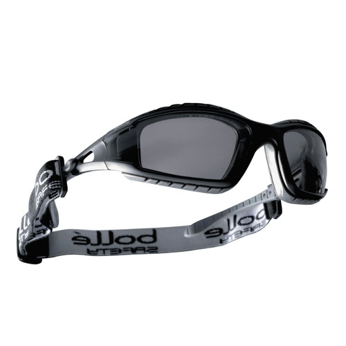 Buy TRACKER SERIES SAFETY GLASSES, SMOKE LENS, SMOKE, BLACK/GRAY FRAME, FOAM, RUBBER now and SAVE!