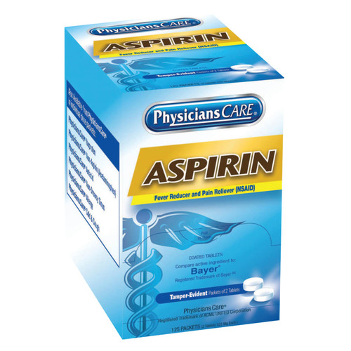 Buy PHYSICIANSCARE ASPIRIN, 325 MG, 2 PK/125 PK PER BOX now and SAVE!