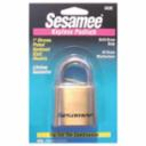 BUY SESAMEE K440 LONG-SHACKLE COMBINATION LOCK, 4-DIAL, BRASS now and SAVE!