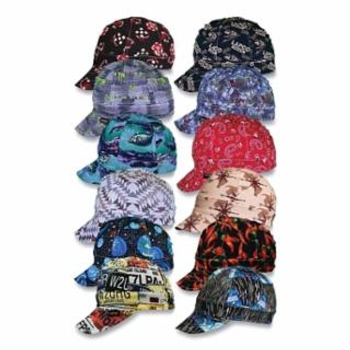 Buy LOW CROWN WELDING CAP, SIZE 7, ASSORTED PRINTS, 6-PANEL now and SAVE!