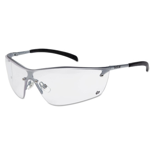 Buy SILIUM SAFETY GLASSES, CLEAR POLY ANTI-FOG/ANTI-SCRATCH LENS, BLACK FRAME now and SAVE!