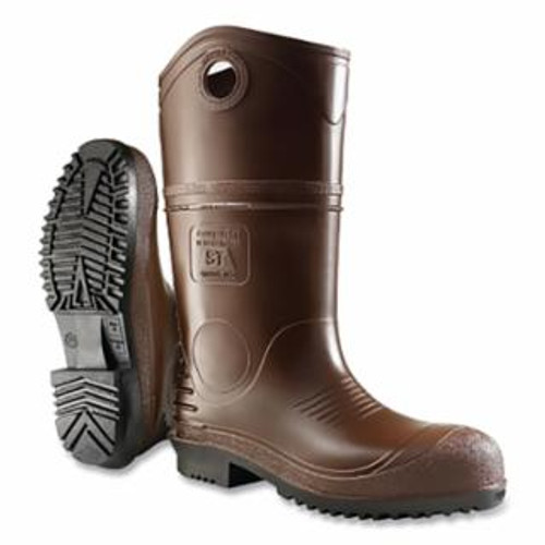 Buy DURAPRO XCP RUBBER BOOTS, STEEL TOE, MEN'S 5, 16 IN BOOT, PVC, BROWN/BLACK now and SAVE!